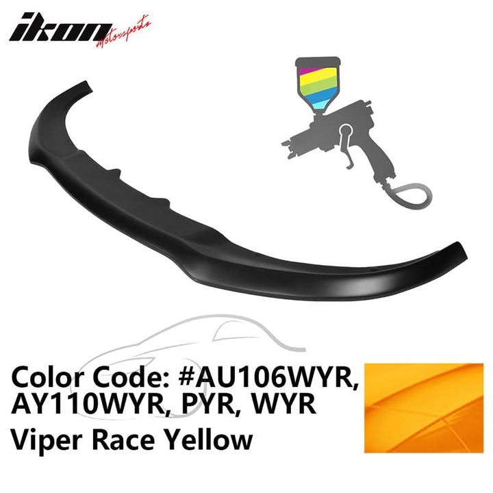 2015-2023 Dodge Charger Base Painted Front Bumper Lip Chin PP