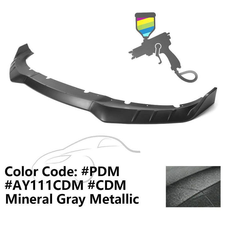 2015-2023 Dodge Charger IKON V3 Style Front Bumper Lip ABS