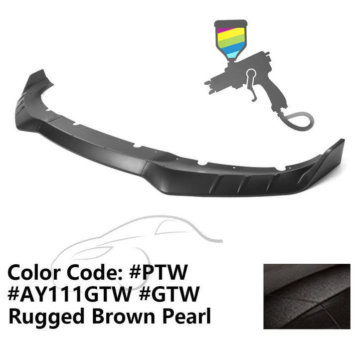 2015-2023 Dodge Charger IKON V3 Style Front Bumper Lip ABS