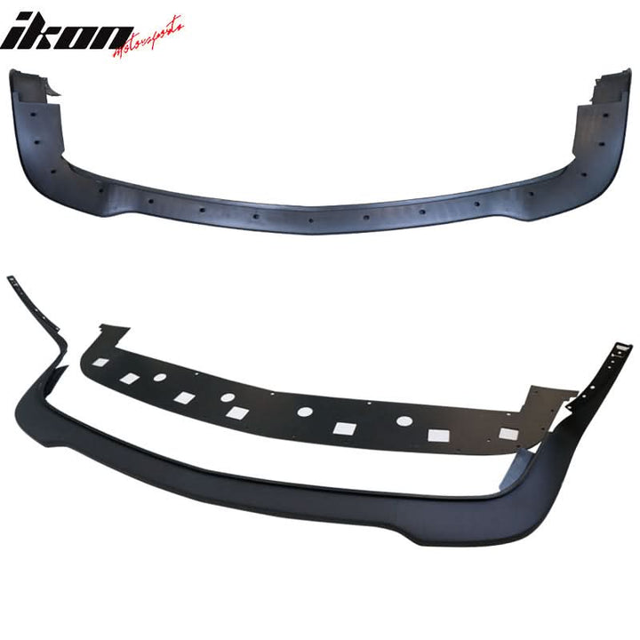 Fits 08-14 Challenger Front Bumper + Lip + Fender Flares + Headlights