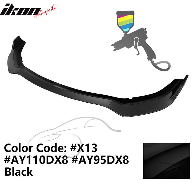 2020-2023 Dodge Charger Widebody IKON V1 Style Front Bumper Lip 3PCS