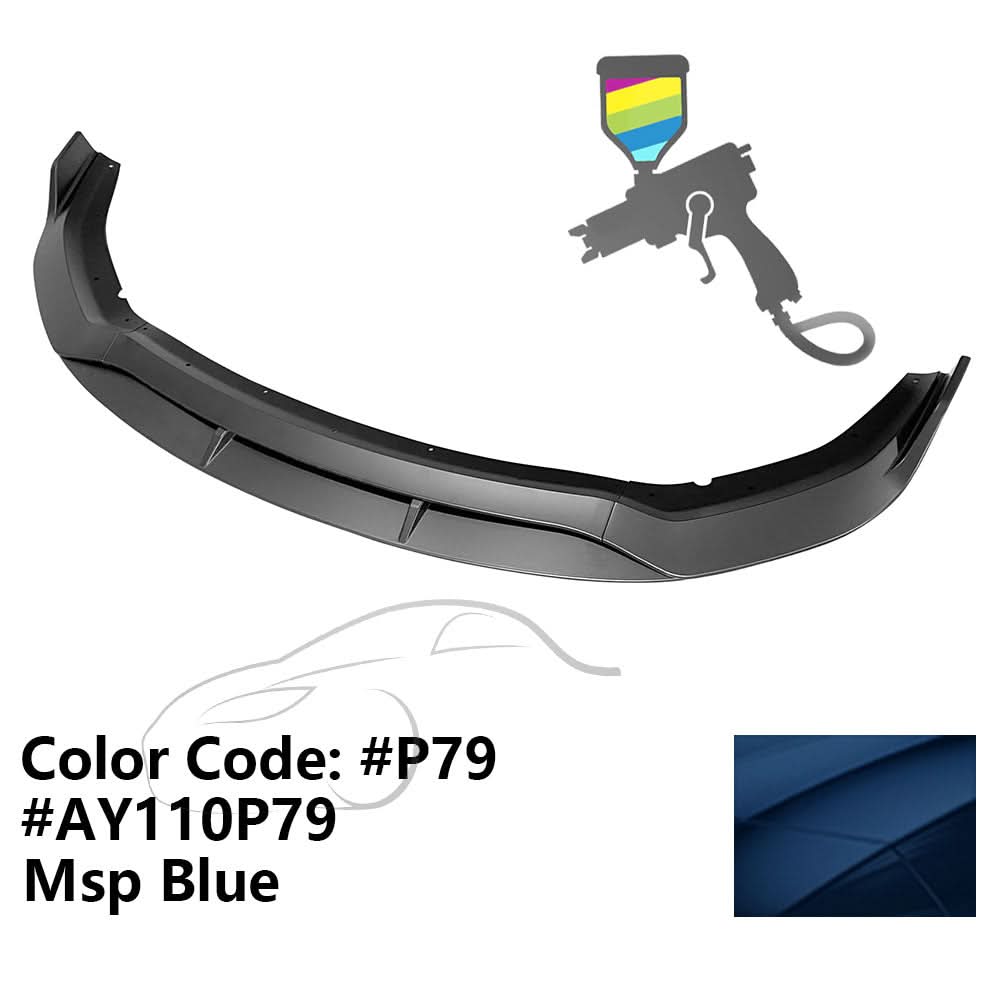 2020-2023 Dodge Charger Widebody IKON V2 Front Bumper Lip ABS 4PCS