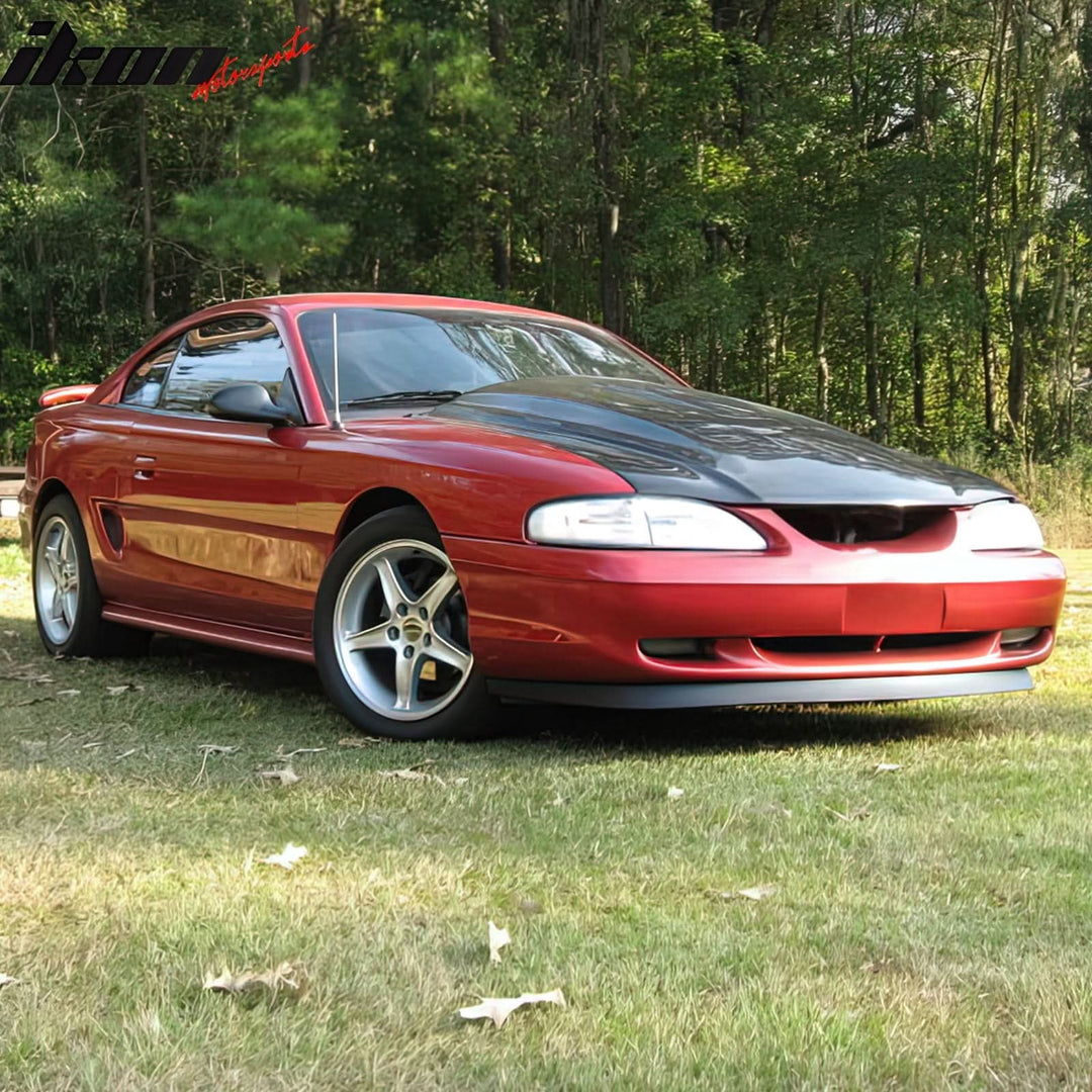 1994-1998 Ford Mustang Unpainted Front Lip SplitterSpoiler Kit PU