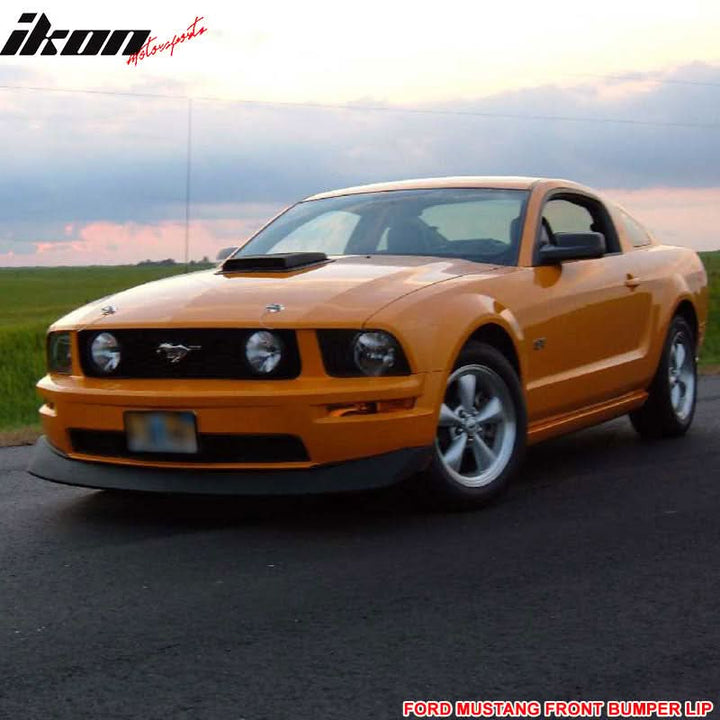 2005-2009 Ford Mustang V8 CV Style Front Bumper Lip Spoiler PU