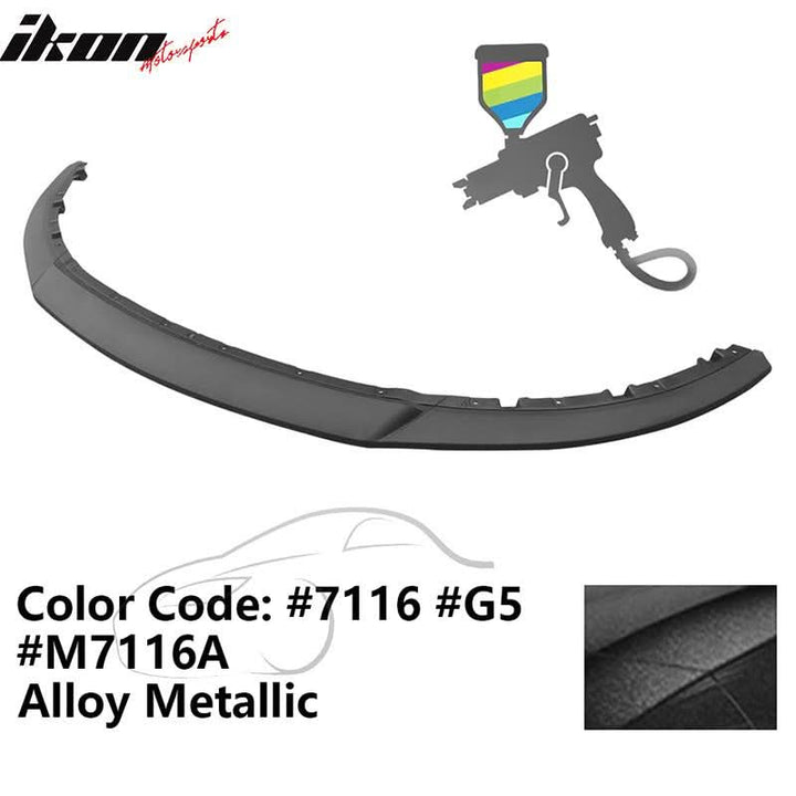2013-2014 Mustang GT R Style Painted Front Bumper Lip Injection PP