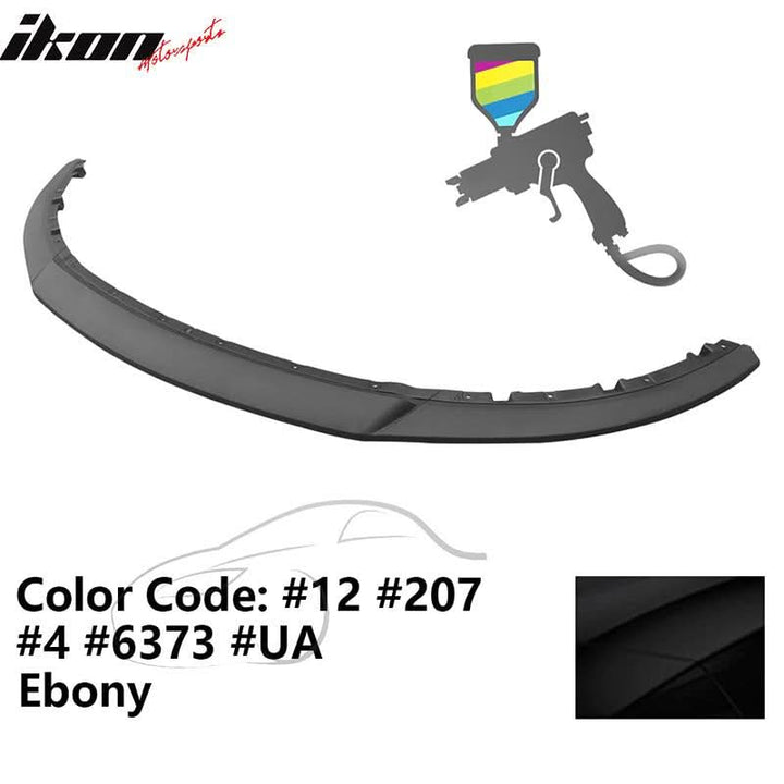2013-2014 Mustang GT R Style Painted Front Bumper Lip Injection PP