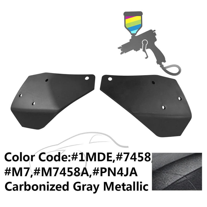 2015-2023 Ford Mustang GT Style Front Bumper Lip Spoiler Winglet PP