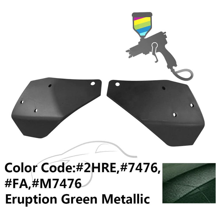 2015-2023 Ford Mustang GT Style Front Bumper Lip Spoiler Winglet PP