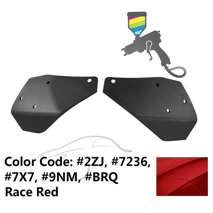 2015-2023 Ford Mustang GT Style Front Bumper Lip Spoiler Winglet PP
