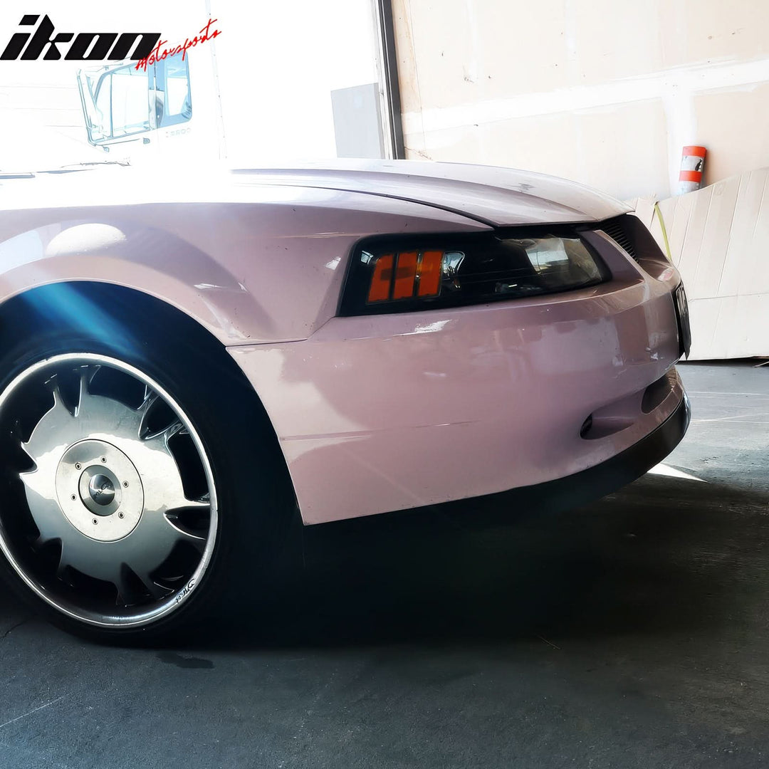 1999-2004 Ford Mustang Mach 2 Style Front Bumper Lip Lower Spoiler PU