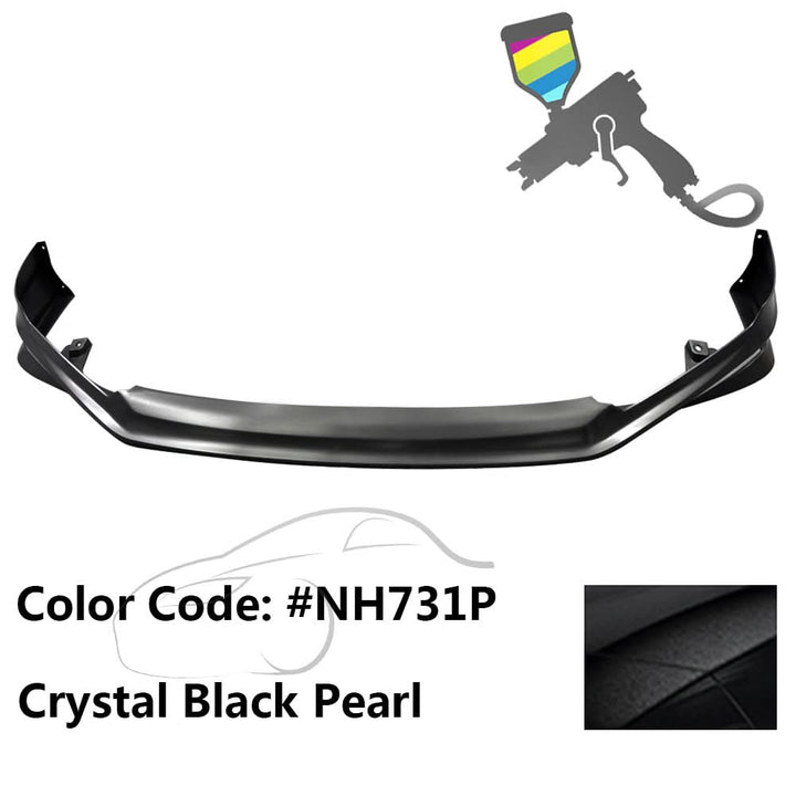 2013-2015 Honda Accord Sedan MD Style Front Bumper Lip PP 4DR