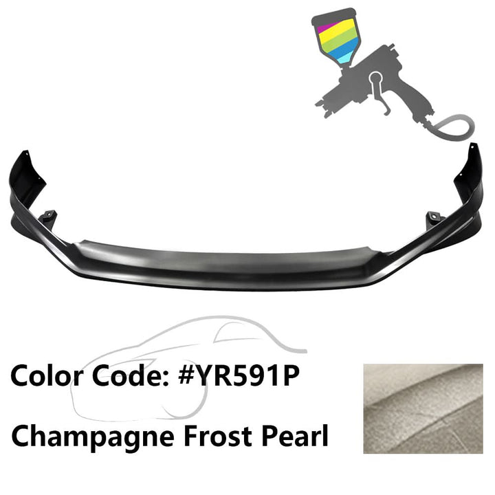 2013-2015 Honda Accord Sedan MD Style Front Bumper Lip PP 4DR