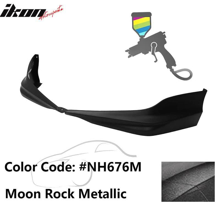2017 Honda Accord Hybrid HFP Style Painted Front Bumper Lip Splitters