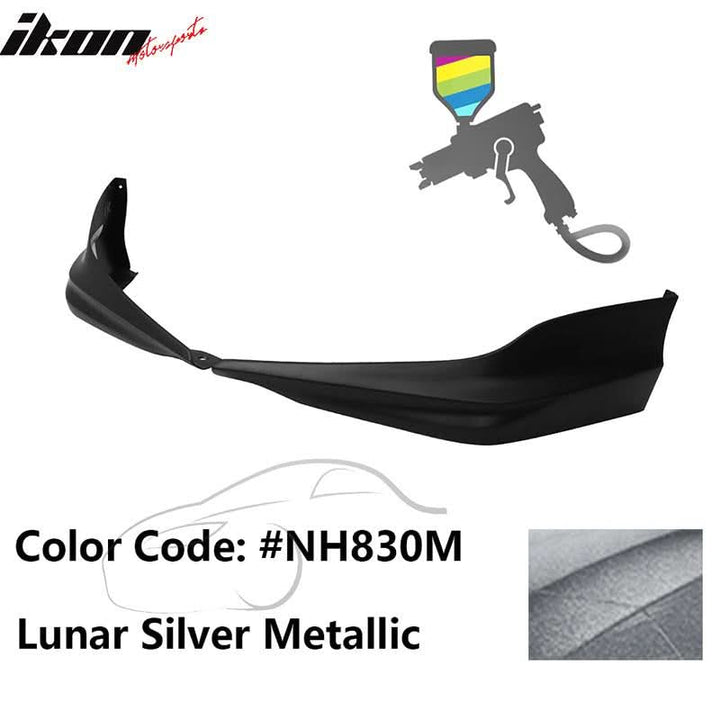 2017 Honda Accord Hybrid HFP Style Painted Front Bumper Lip Splitters