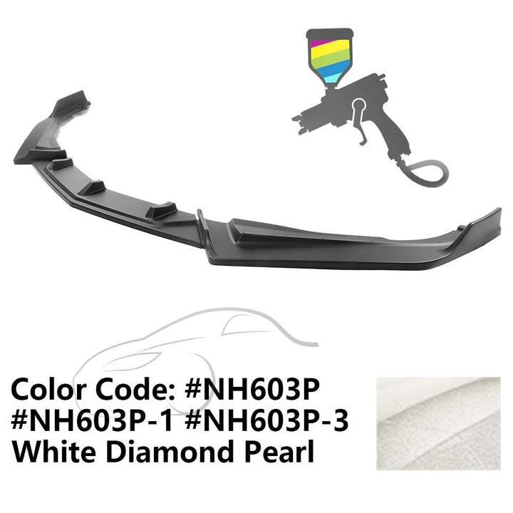 2018-2021 Honda Accord IKON V2 Style Front Bumper Lip PP