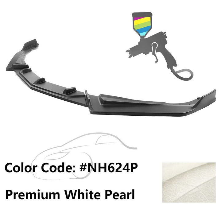 2018-2021 Honda Accord IKON V2 Style Front Bumper Lip PP