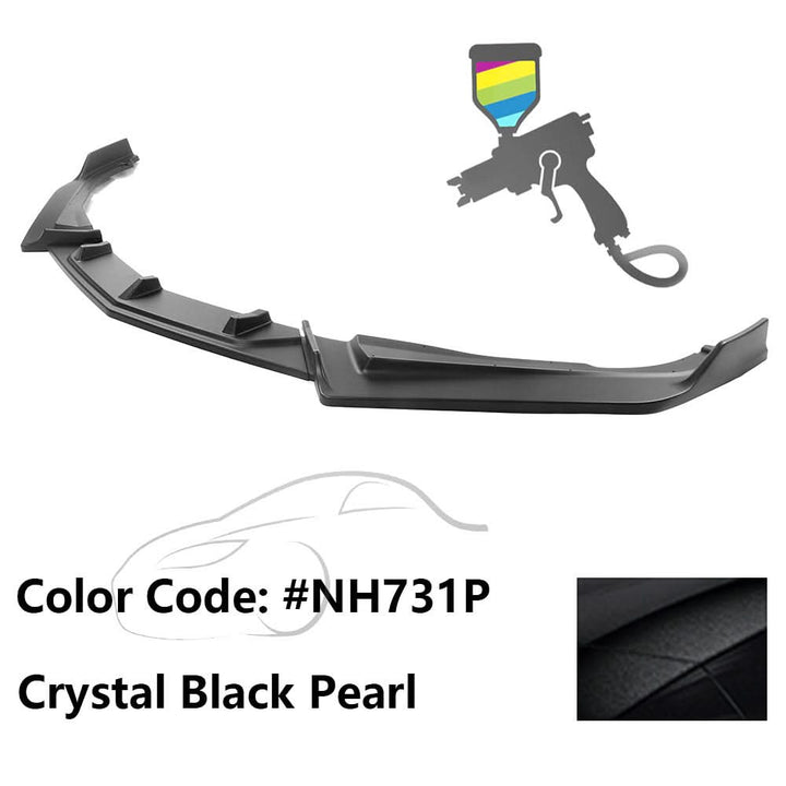 2018-2021 Honda Accord IKON V2 Style Front Bumper Lip PP