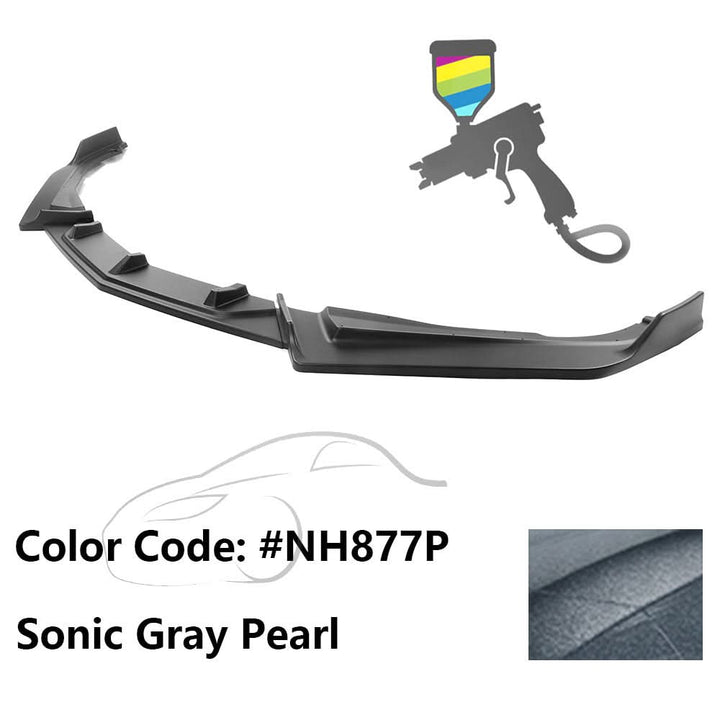 2018-2021 Honda Accord IKON V2 Style Front Bumper Lip PP