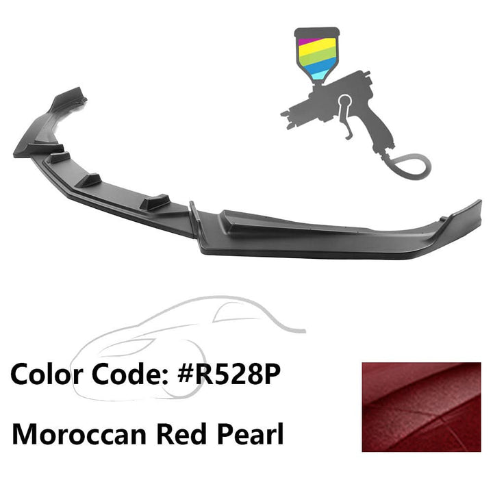 2018-2021 Honda Accord IKON V2 Style Front Bumper Lip PP