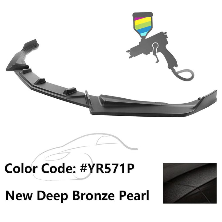 2018-2021 Honda Accord IKON V2 Style Front Bumper Lip PP