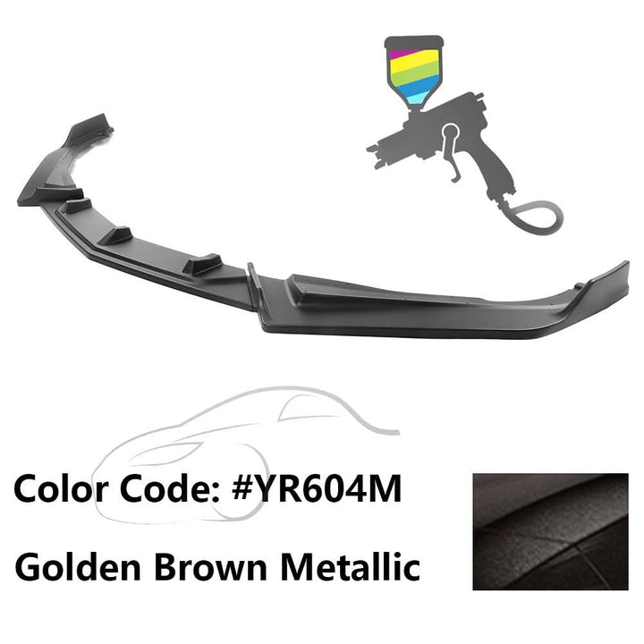2018-2021 Honda Accord IKON V2 Style Front Bumper Lip PP
