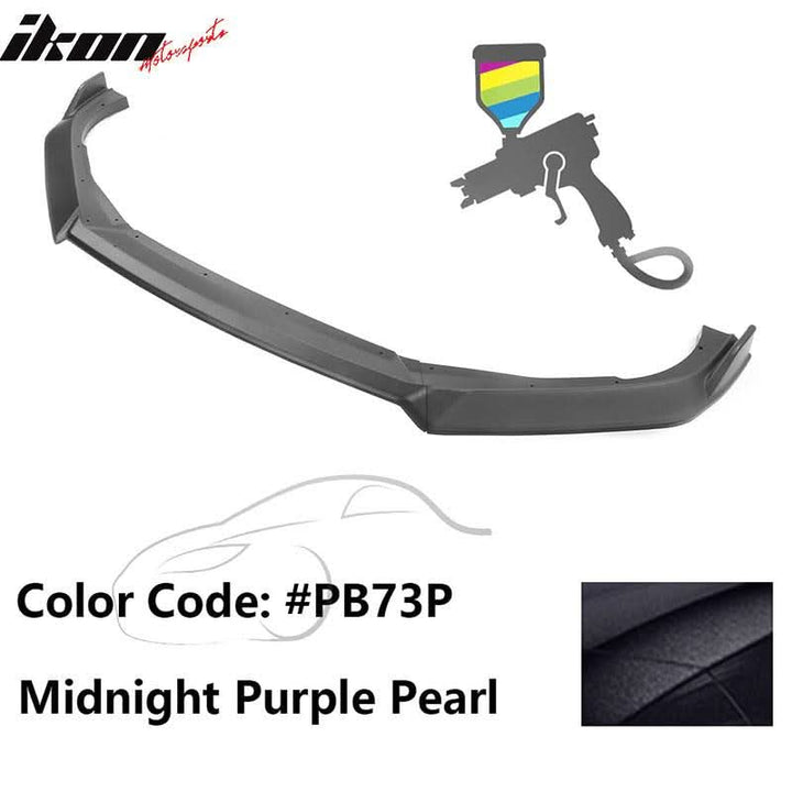 2018-2021 Honda Accord 10th IKON V3 Front Bumper Lip PP