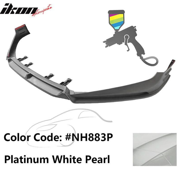 2018-2021 Honda Accord 3PC Front Bumper Lip PP