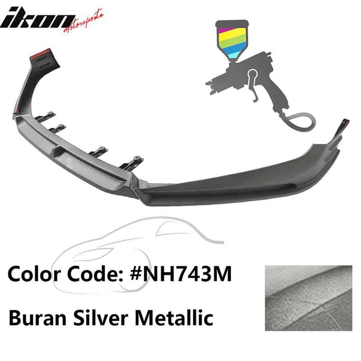 2018-2021 Honda Accord 3PC Front Bumper Lip PP