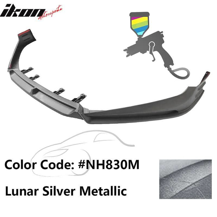 2018-2021 Honda Accord 3PC Front Bumper Lip PP