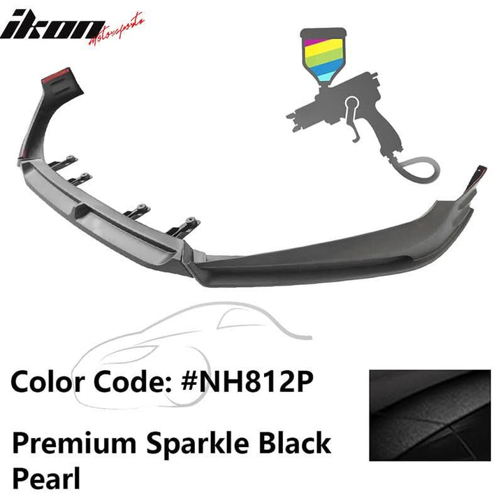 2018-2021 Honda Accord 3PC Front Bumper Lip PP