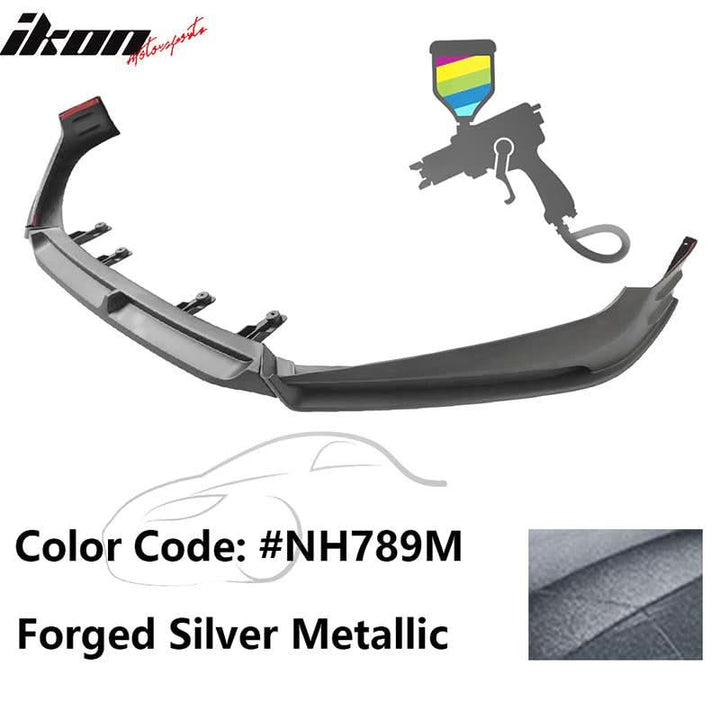 2018-2021 Honda Accord 3PC Front Bumper Lip PP