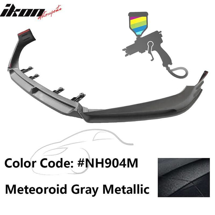 2018-2021 Honda Accord 3PC Front Bumper Lip PP