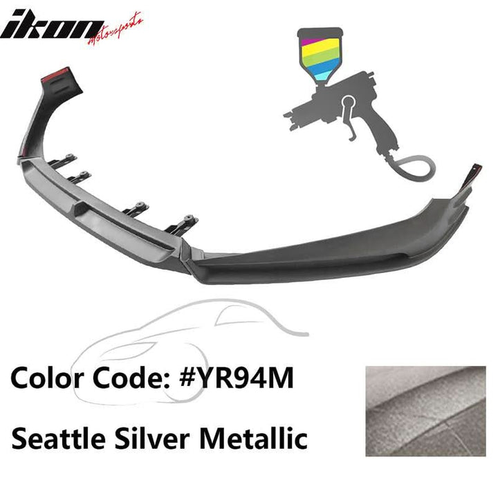2018-2021 Honda Accord 3PC Front Bumper Lip PP