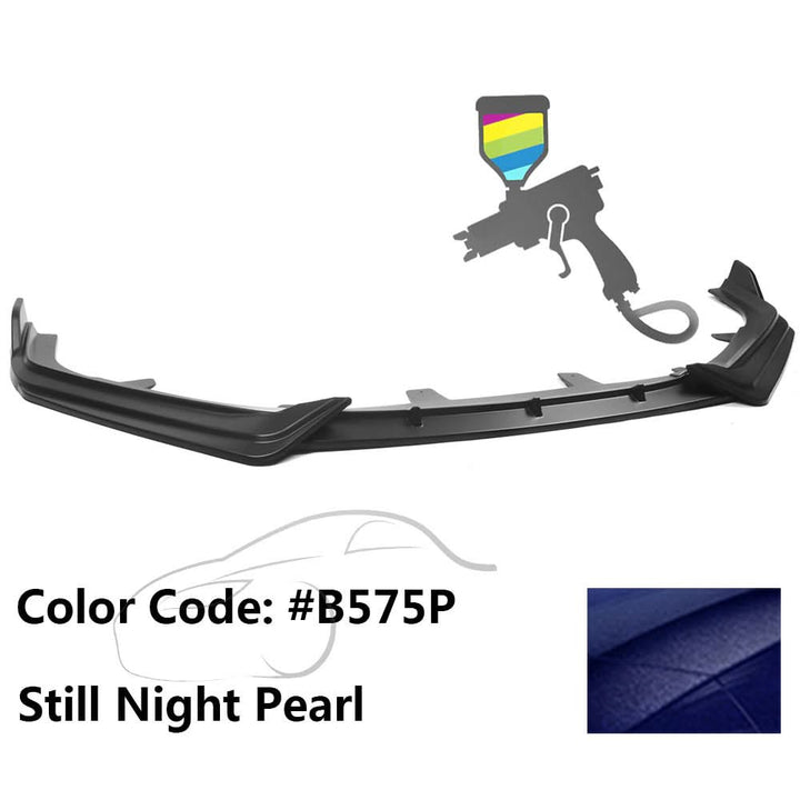 2021-2022 Honda Accord IKON V1 Style Front Bumper Lip Spoiler 3PCS PP