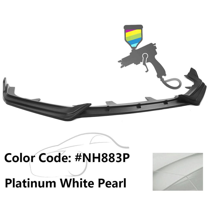 2021-2022 Honda Accord IKON V1 Style Front Bumper Lip Spoiler 3PCS PP