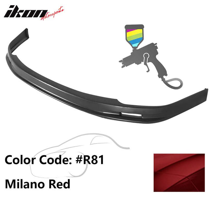 1998-2000 Honda Accord Mugen Style Front Bumper Lip PP