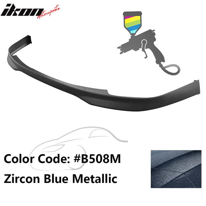 1998-2000 Honda Accord Coupe 2DR T-R Style Painted Front Bumper Lip PP