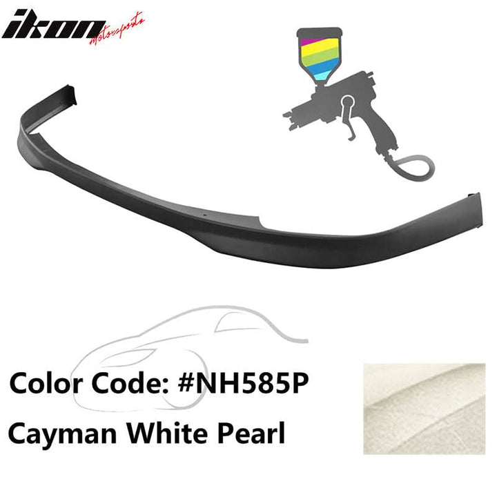 1998-2000 Honda Accord Coupe 2DR T-R Style Painted Front Bumper Lip PP