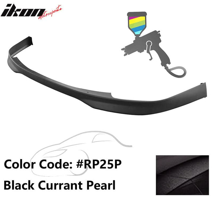 1998-2000 Honda Accord Coupe 2DR T-R Style Painted Front Bumper Lip PP