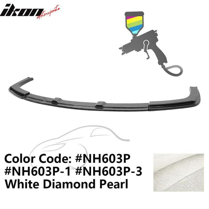 2006-2011 Honda Civic Sedan MU RR Style Front Bumper Lip ABS
