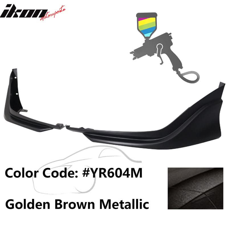 2016-2018 Honda Civic Coupe Sedan Front Bumper Lip Splitter