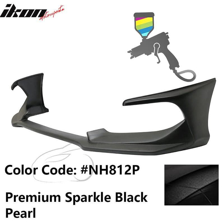 2016-2018 Honda Civic Coupe Sedan AVS Style Painted Front Bumper Lip