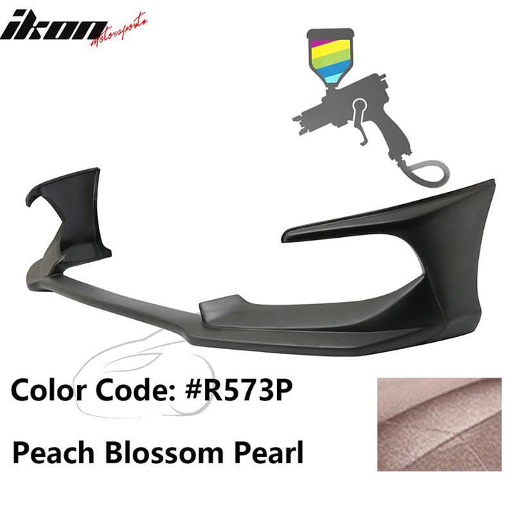 2016-2018 Honda Civic Coupe Sedan AVS Style Painted Front Bumper Lip