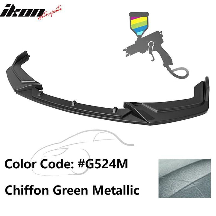 2017-2021 Honda Civic Hatchback IKON Style 3PCS Front Bumper Lip PP