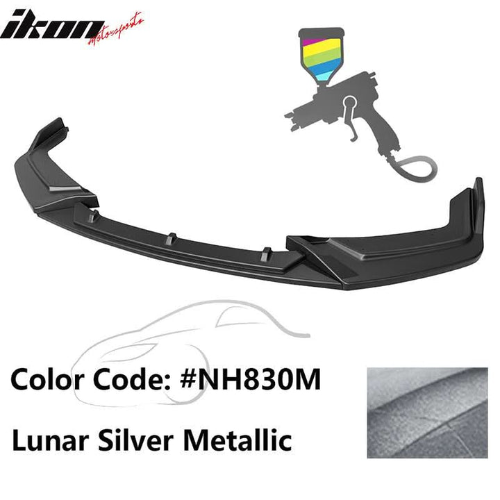 2017-2021 Honda Civic Hatchback IKON Style 3PCS Front Bumper Lip PP