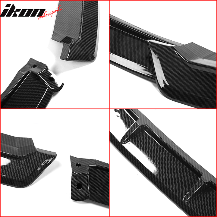 2019-2021 Honda Civic IKON Style Front Bumper Lip Splitter Spolier PU