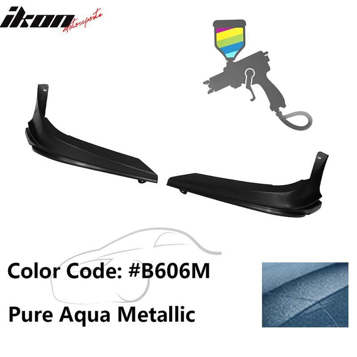 2019-2021 Honda Civic 10TH Gen Modulo Style Front Bumper Lip Splitters