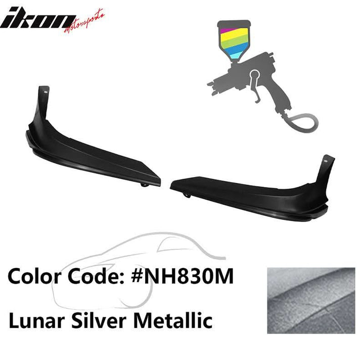 2019-2021 Honda Civic 10TH Gen Modulo Style Front Bumper Lip Splitters