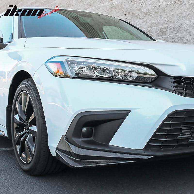 2022-2024 Honda Civic 11th HPD Style 2PC Front Splitters Painted PP
