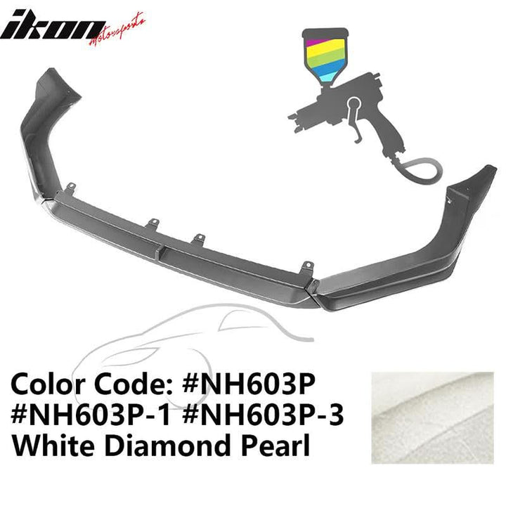 2022-2024 Honda Civic 11th IKON Front Bumper Lip W/LED PP